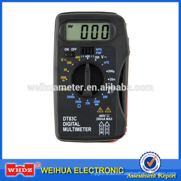 Pocket analog Multimeter DT83C with Transistor Test